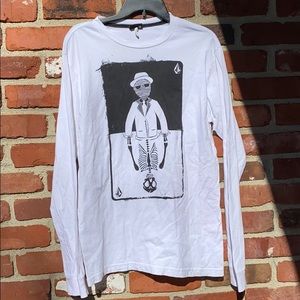 Volcom Long Sleeve T Shirt Mens Medium M